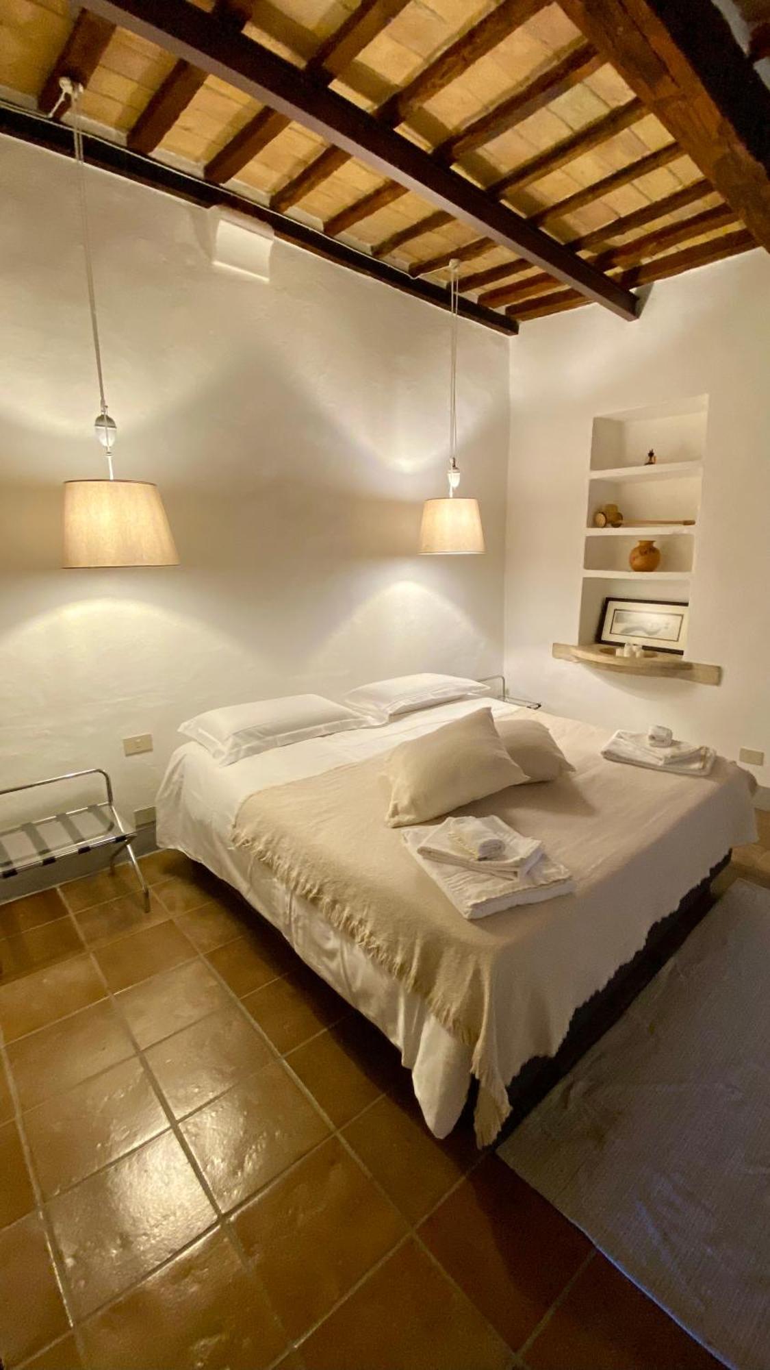 Ferienwohnung Window To Bagno Vignoni Exterior foto